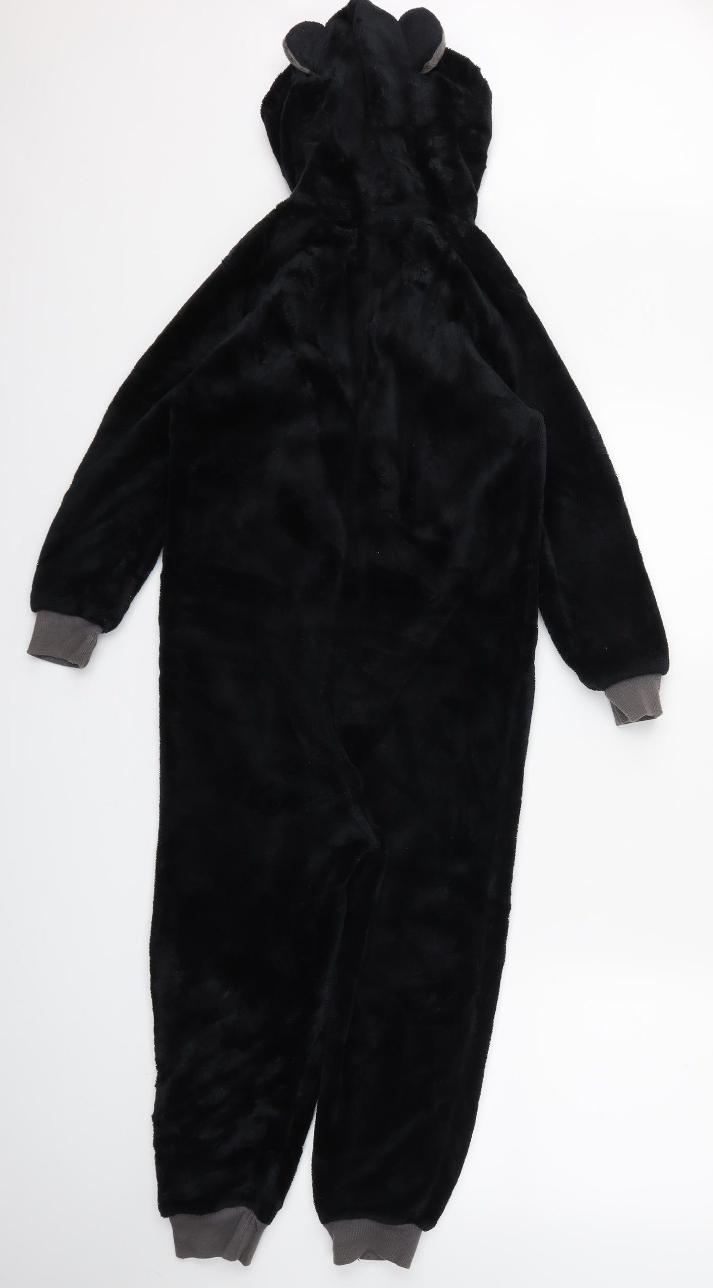 M&Co Boys Black Animal Print   Bodysuit Size 7-8 Years