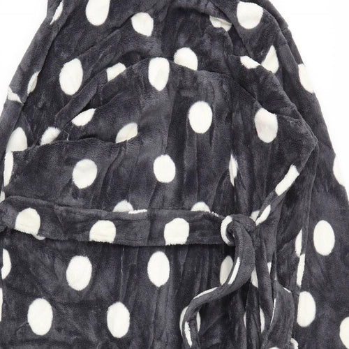 George Womens Grey Animal Print  Cami Gown Size M
