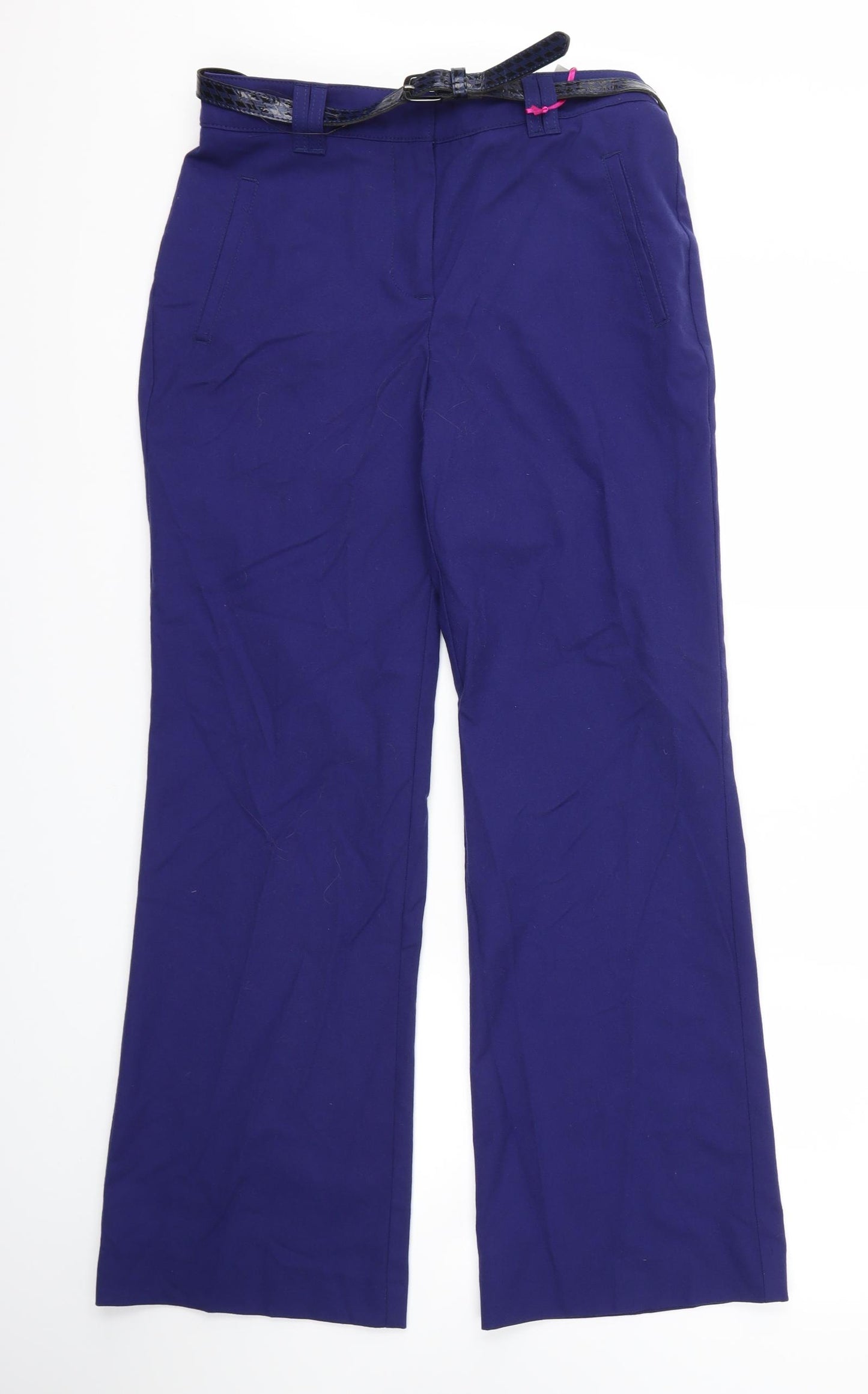 Per Una Womens Blue   Trousers  Size 12 L30 in