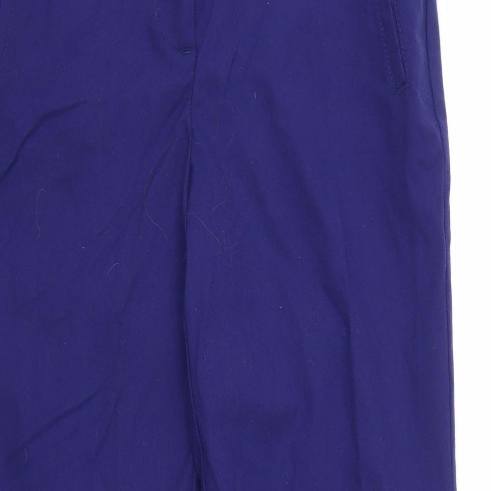 Per Una Womens Blue   Trousers  Size 12 L30 in