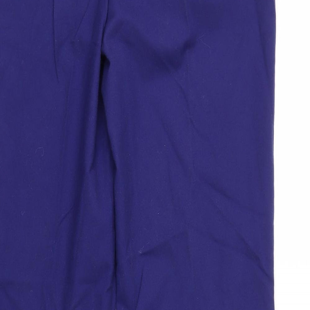 Per Una Womens Blue   Trousers  Size 12 L30 in