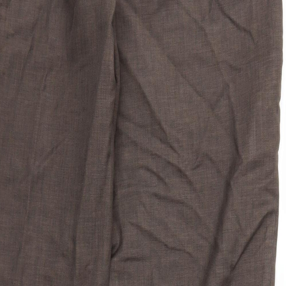 Farah Mens Brown   Trousers  Size 34 in L31 in