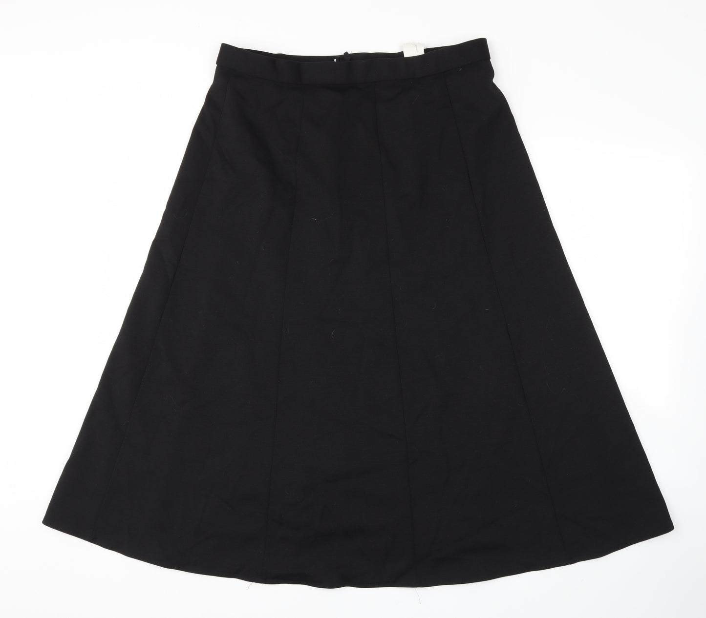 KANELIA Womens Black   Flare Skirt Size 18