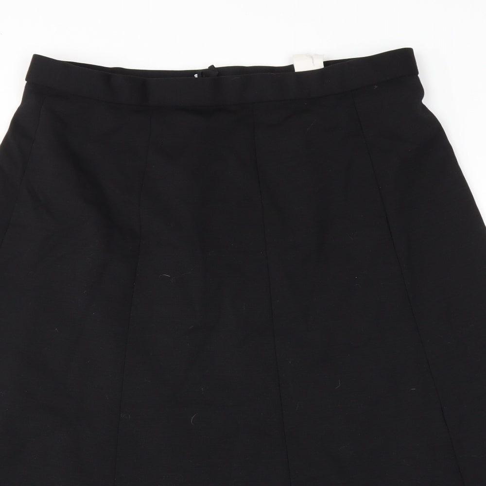 KANELIA Womens Black   Flare Skirt Size 18