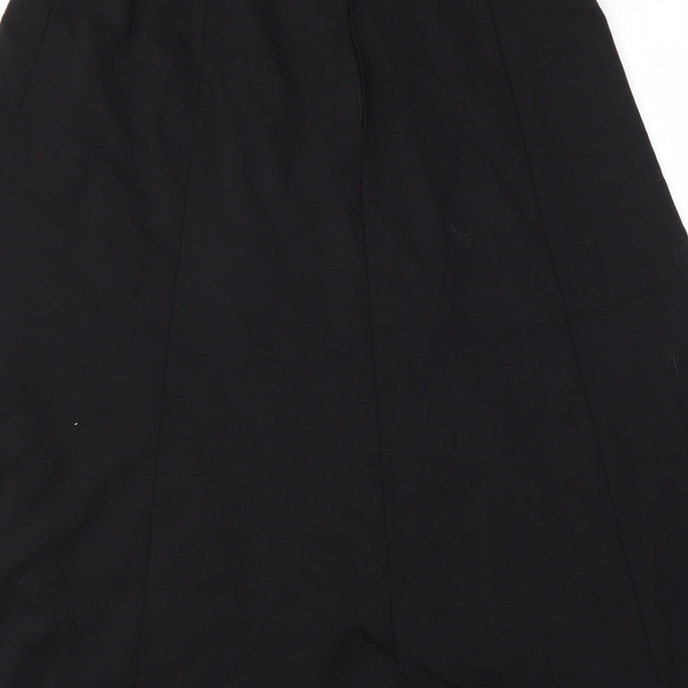 KANELIA Womens Black   Flare Skirt Size 18