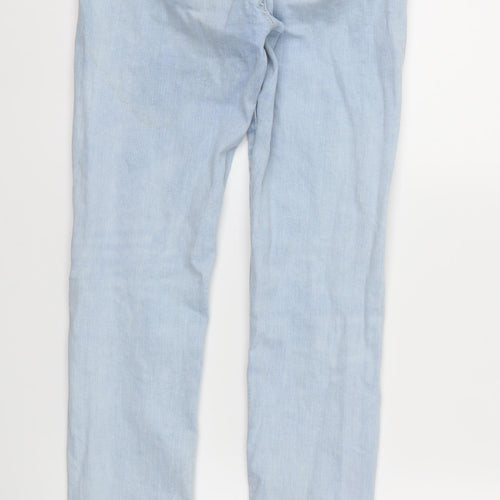Denim & Co. Womens Blue   Skinny Jeans Size 4 L28 in