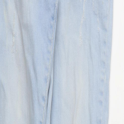 Denim & Co. Womens Blue   Skinny Jeans Size 6 L28 in
