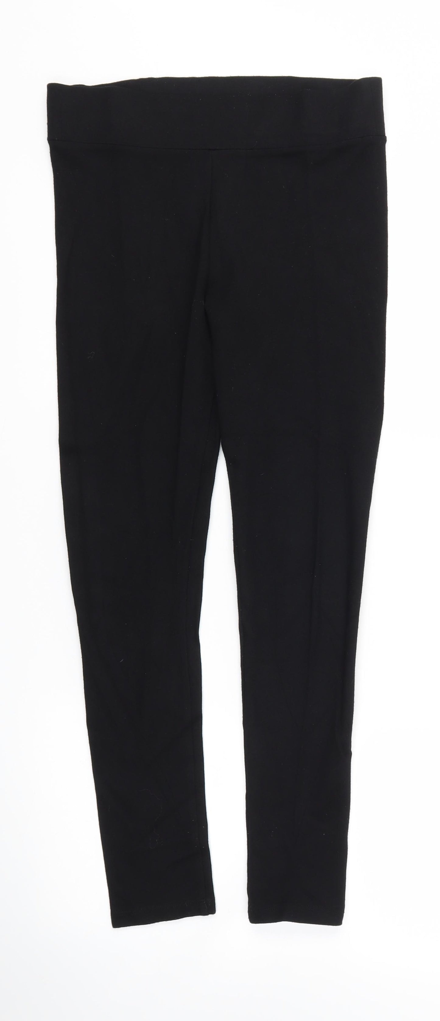 Topshop Womens Black Ikat  Jegging Leggings Size 12 L26 in - stretch waistband
