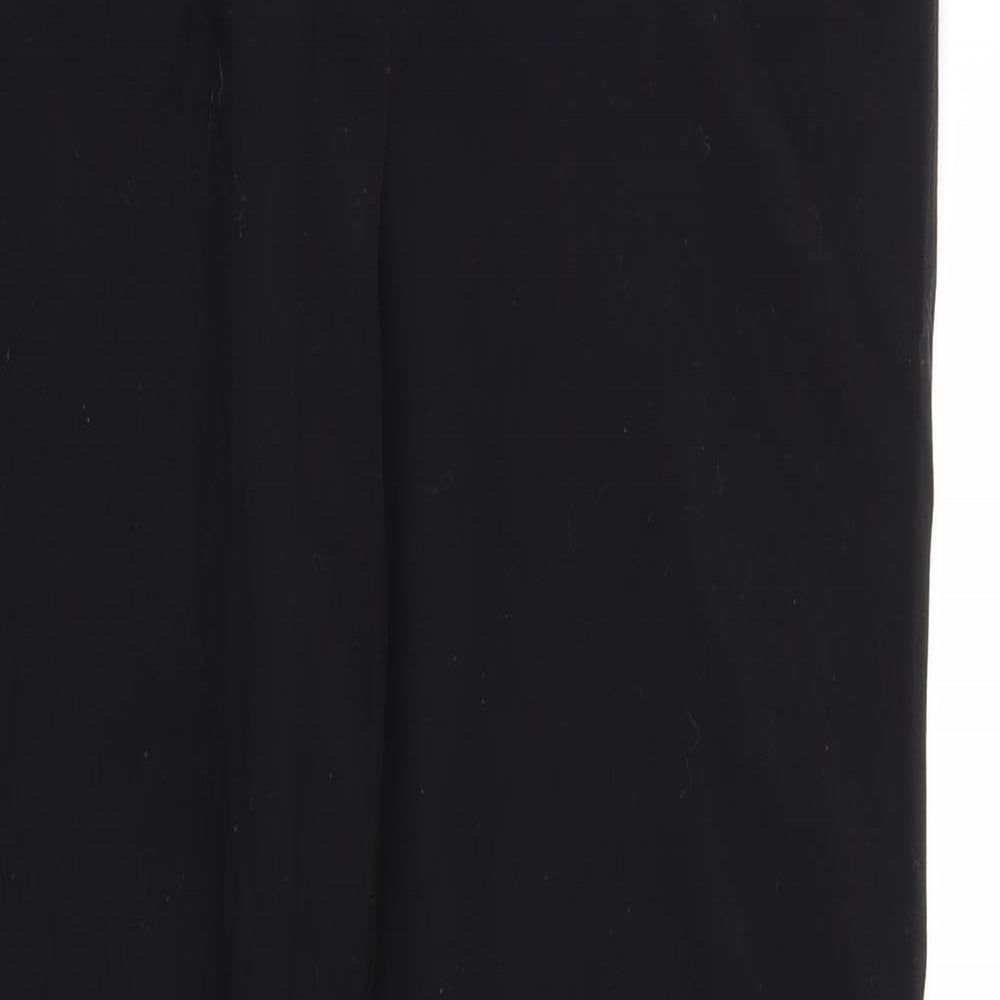 m&s Womens Black   Trousers  Size 14 L30 in
