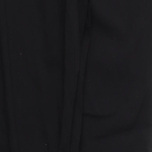 m&s Womens Black   Trousers  Size 14 L30 in