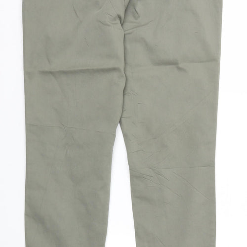 H&M Womens Green   Trousers  Size 10 L26 in