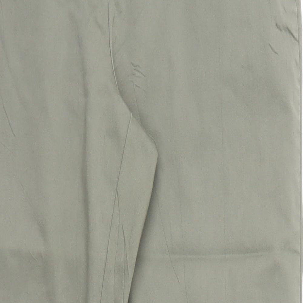 H&M Womens Green   Trousers  Size 10 L26 in