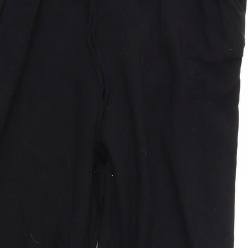 H&M Womens Black   Trousers  Size 8 L20.5 in - Stretch waistband
