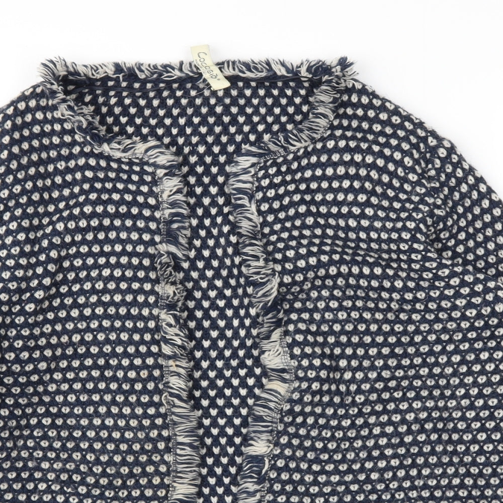 Cocogio Womens Blue   Cardigan Jumper Size M