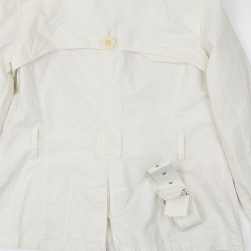 M&S Womens Ivory   Jacket Coat Size 14