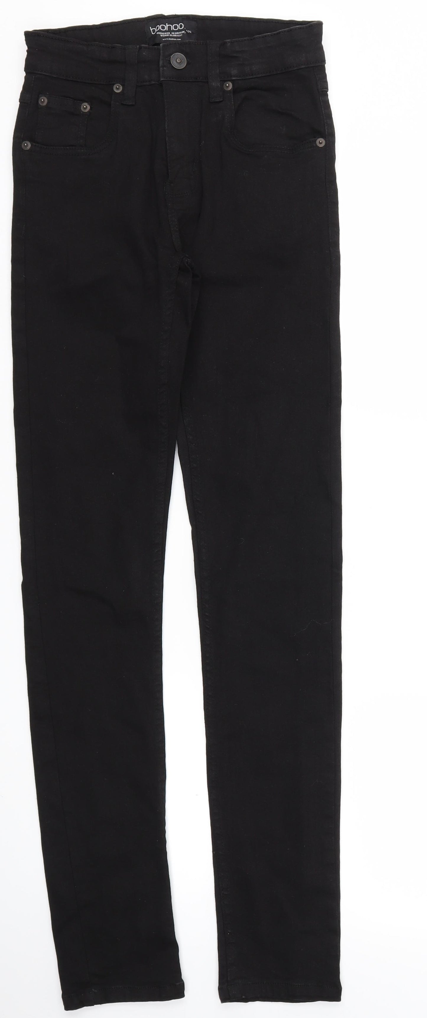 BOOHOO MAN Mens Black   Skinny Jeans Size 30 L32 in