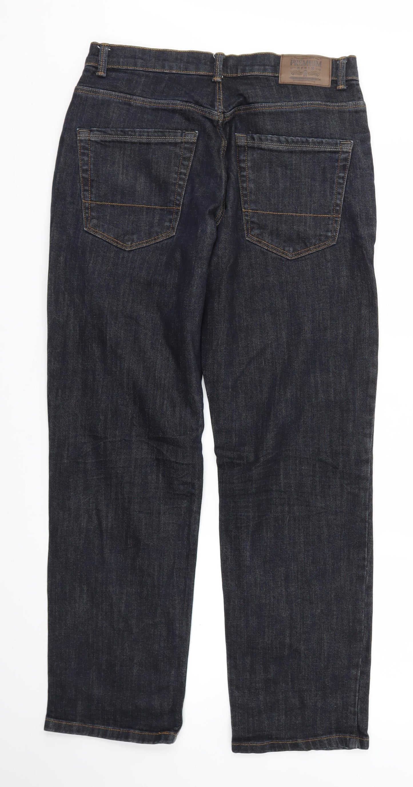 Premium Mens Blue   Straight Jeans Size 32 L30 in