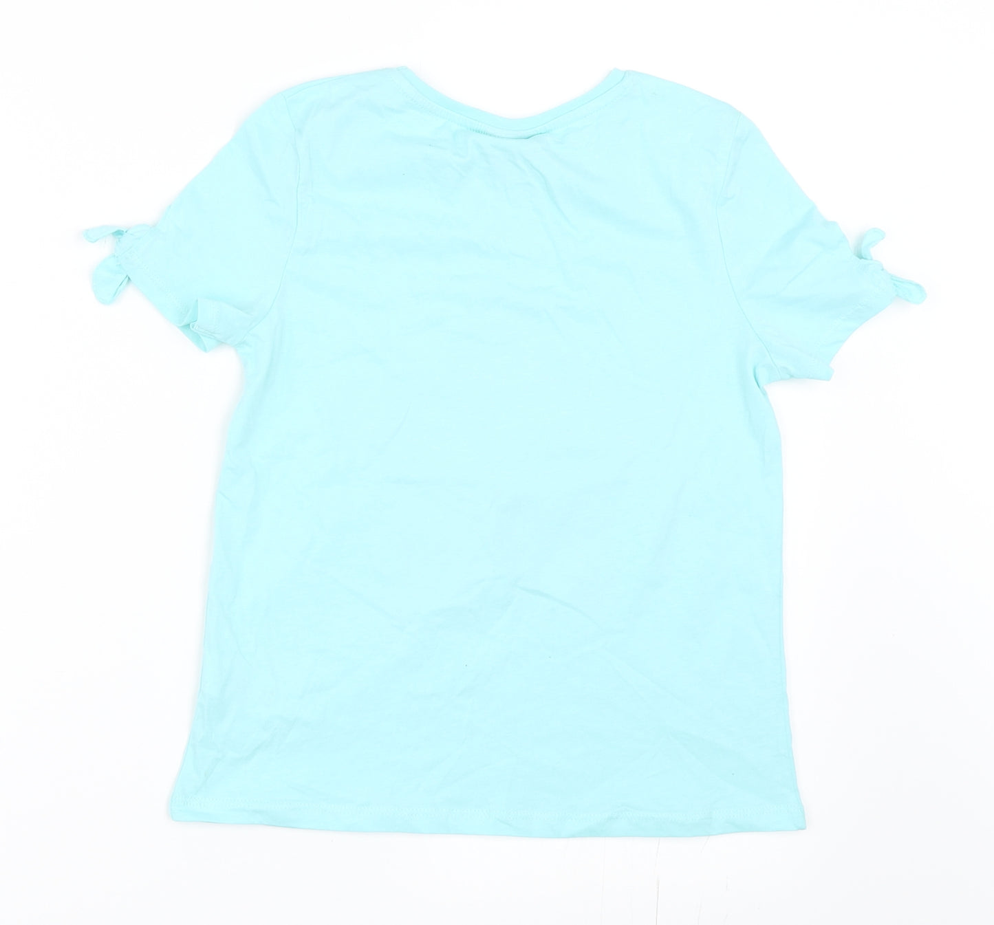 Matalan Girls Blue   Basic T-Shirt Size 10 Years