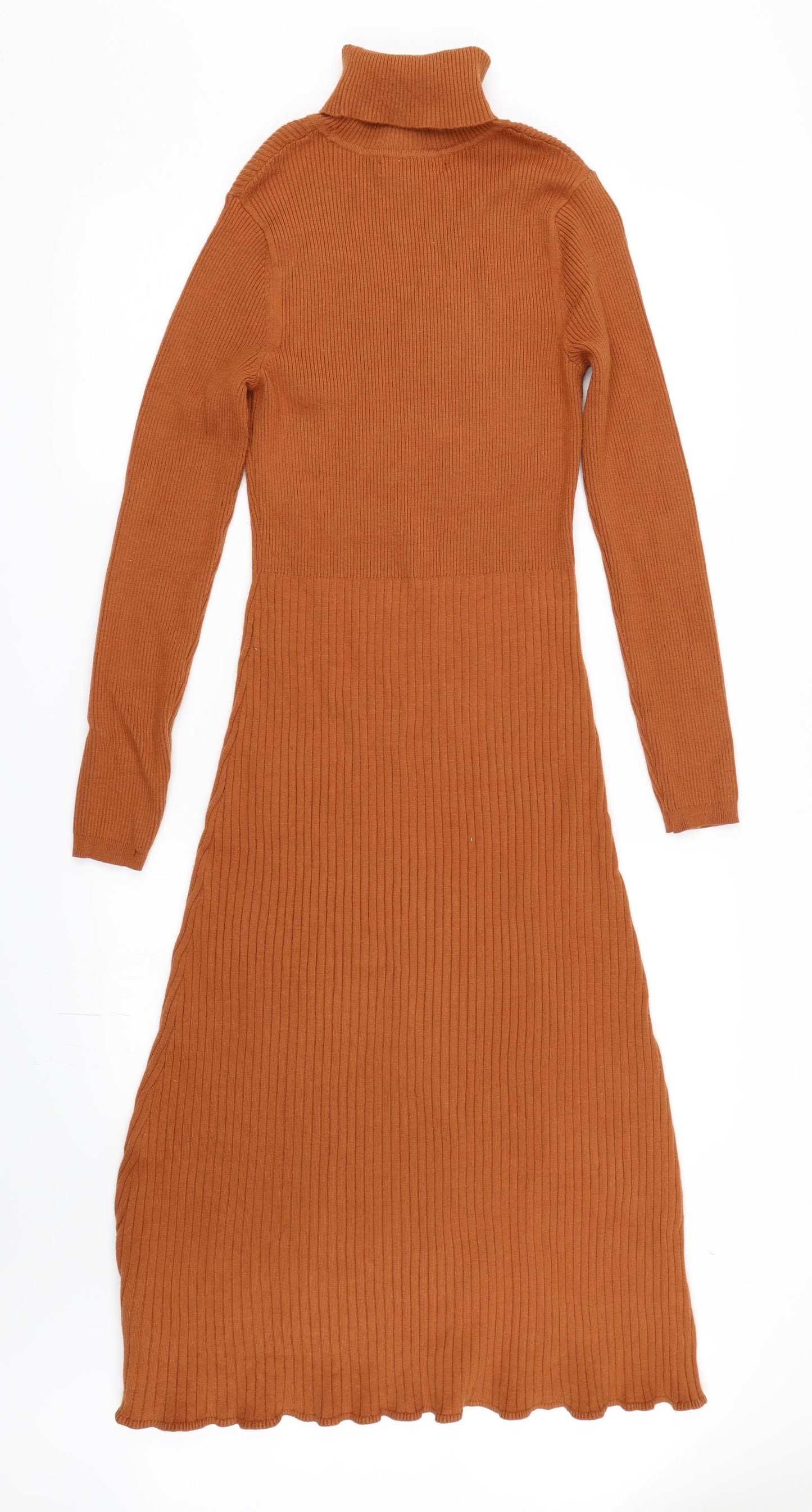 Marks and Spencer Womens Orange   Jumper Dress  Size M