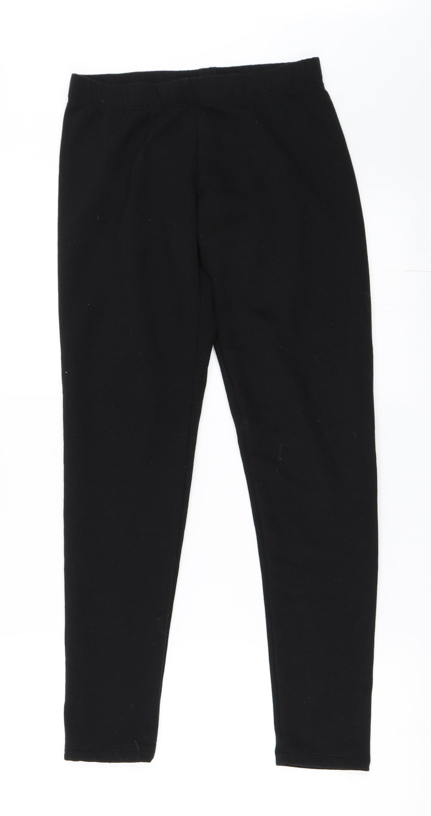 ESMARA Womens Black   Capri Leggings Size S L26 in