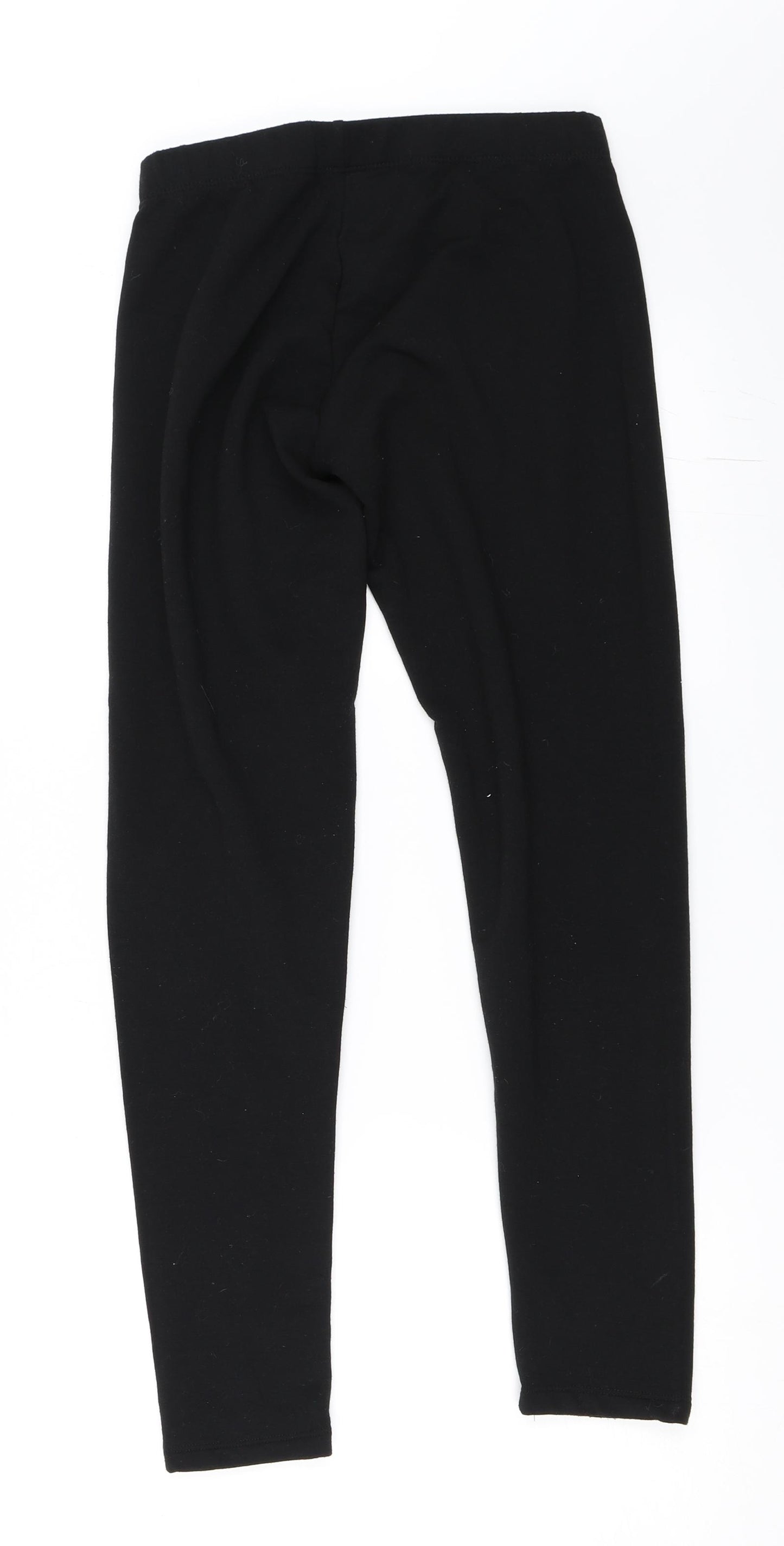 ESMARA Womens Black   Capri Leggings Size S L26 in