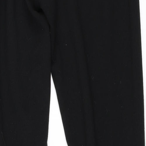 ESMARA Womens Black   Capri Leggings Size S L26 in