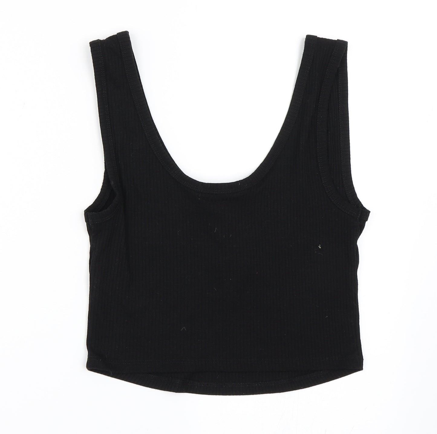 Primark Womens Black   Cropped Tank Size 10