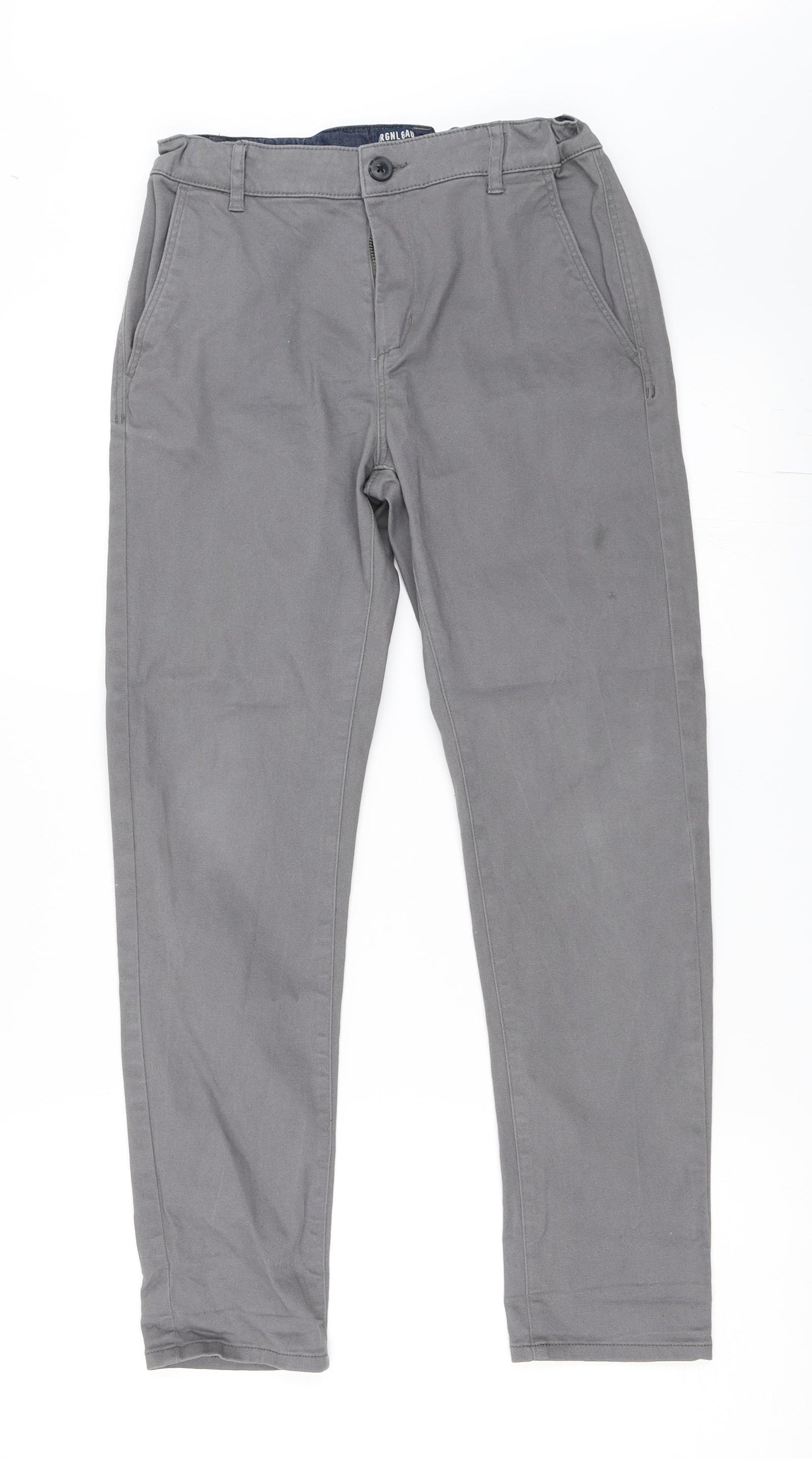 H&M Boys Grey   Chino Trousers Size 12-13 Years