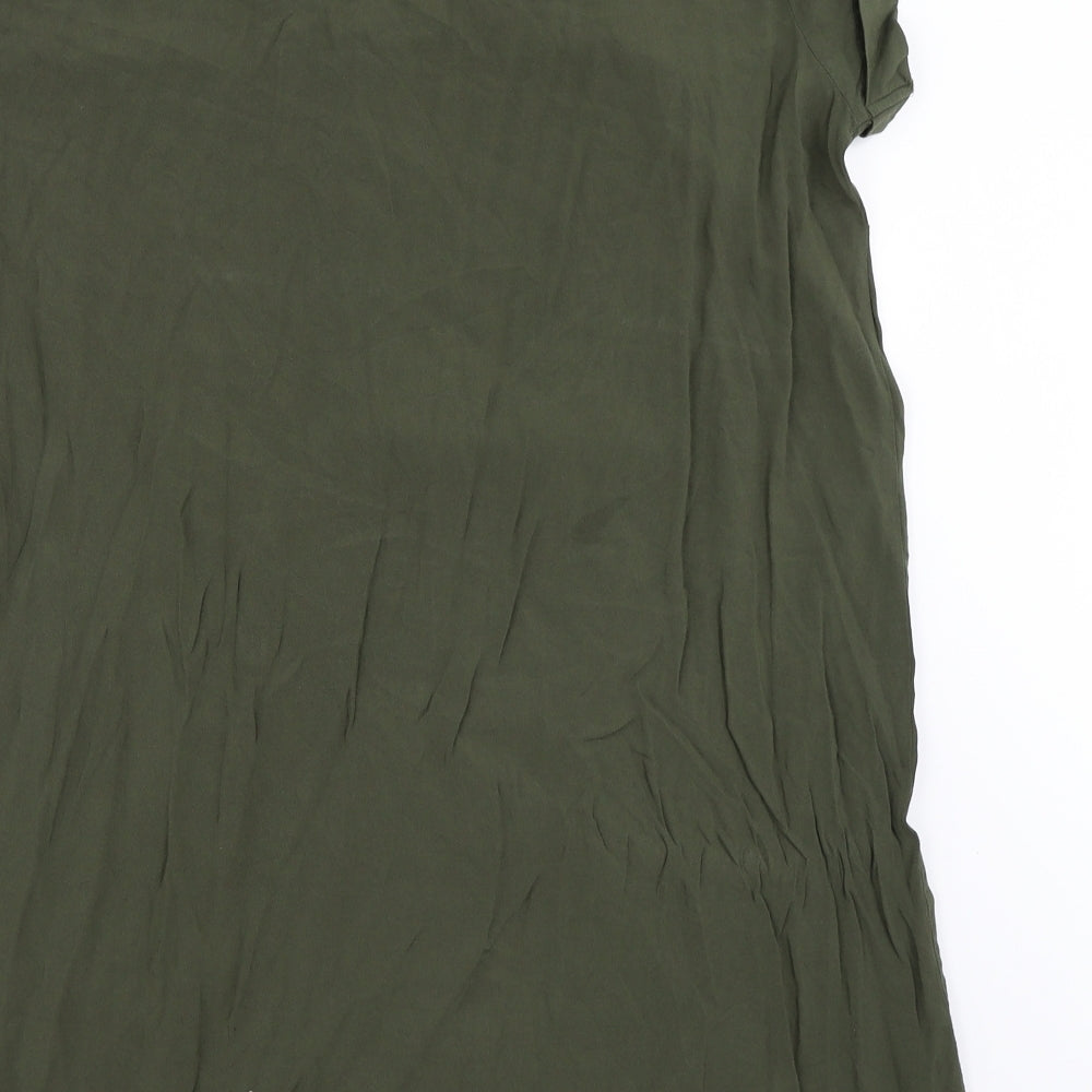 H&M Womens Green   T-Shirt Dress  Size L