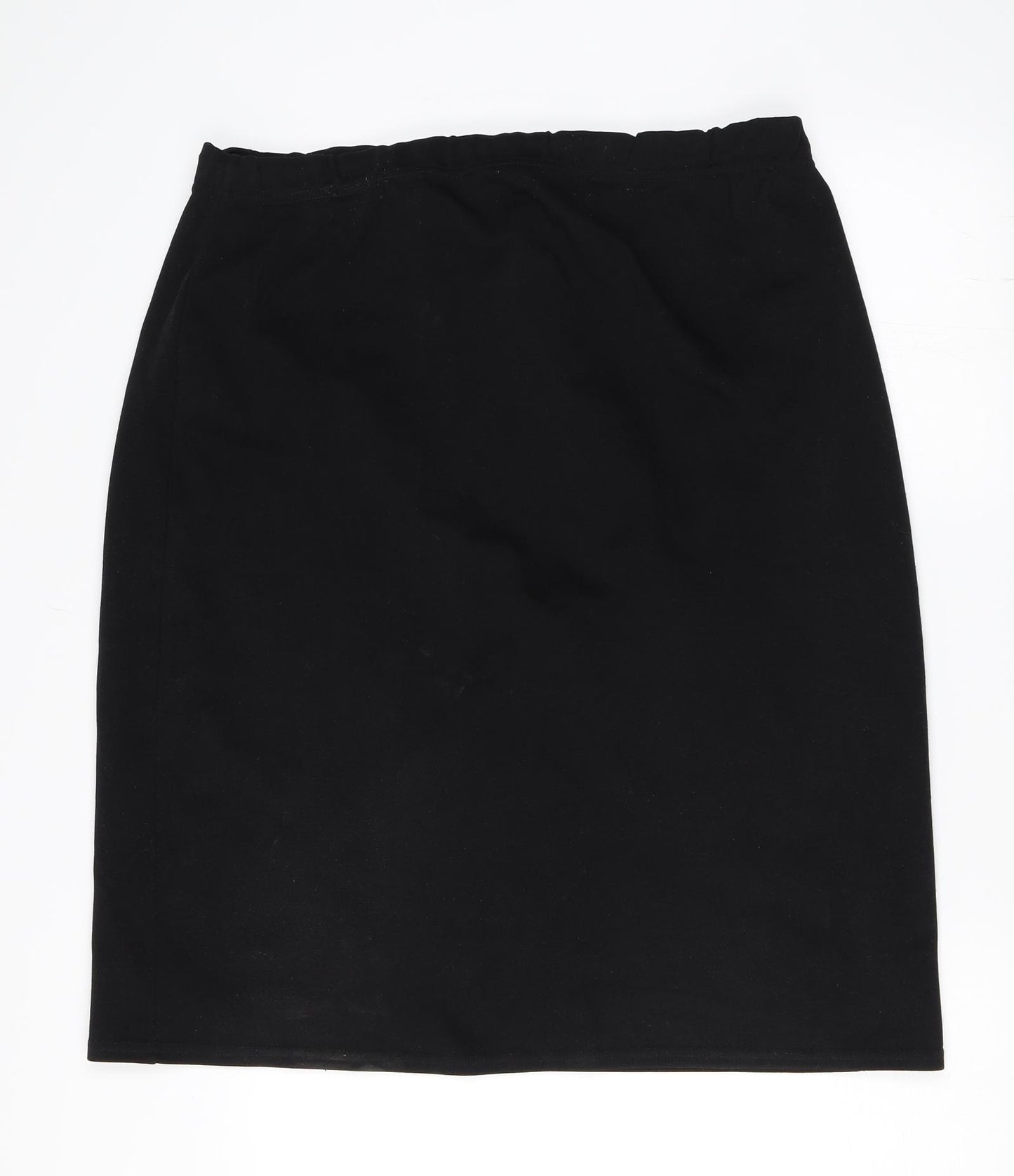 essence Womens Black   A-Line Skirt Size 24