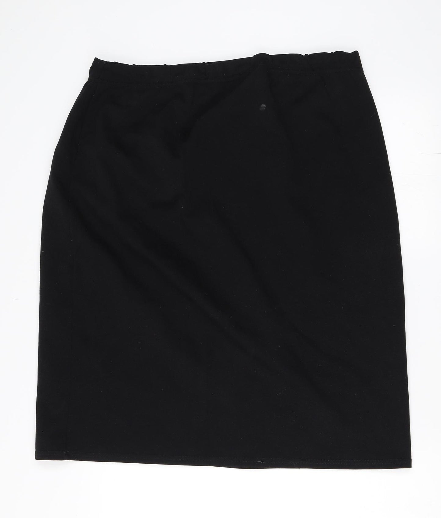 essence Womens Black   A-Line Skirt Size 24