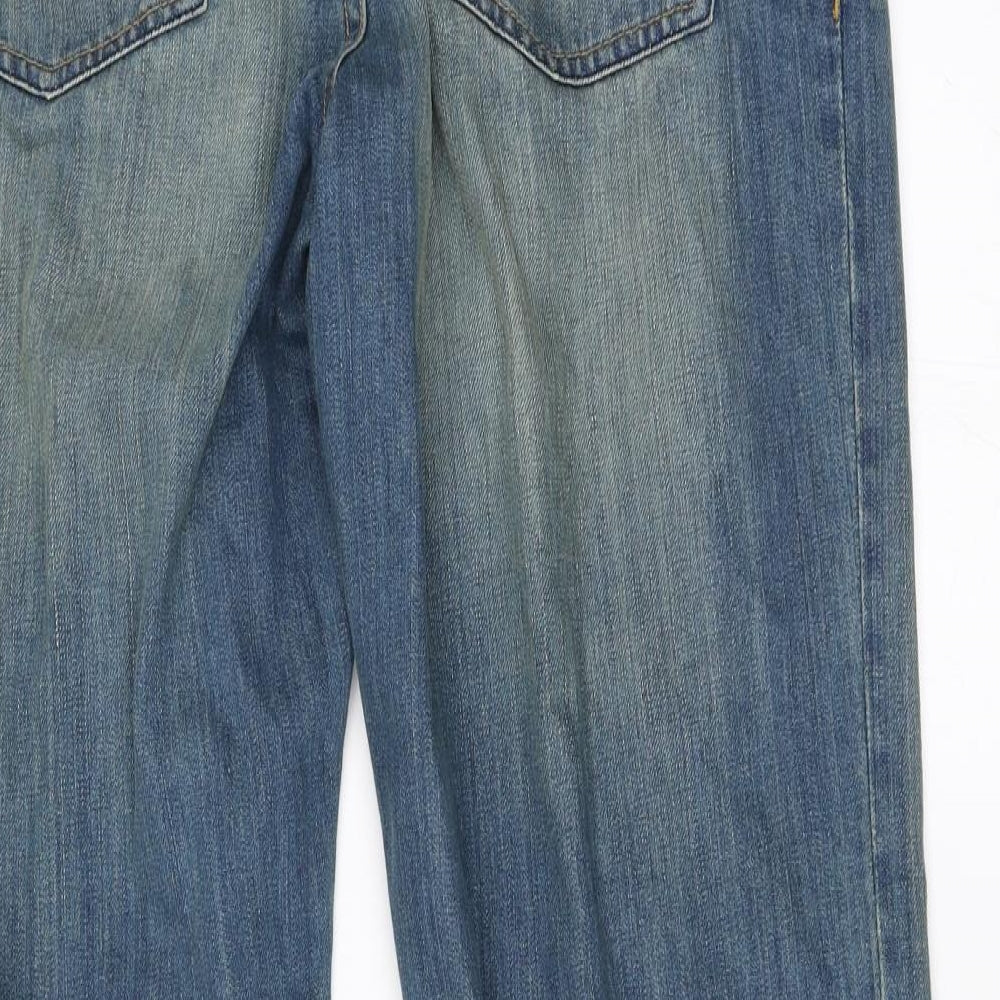 Cherokee Mens Blue  Denim Straight Jeans Size 36 in L30 in