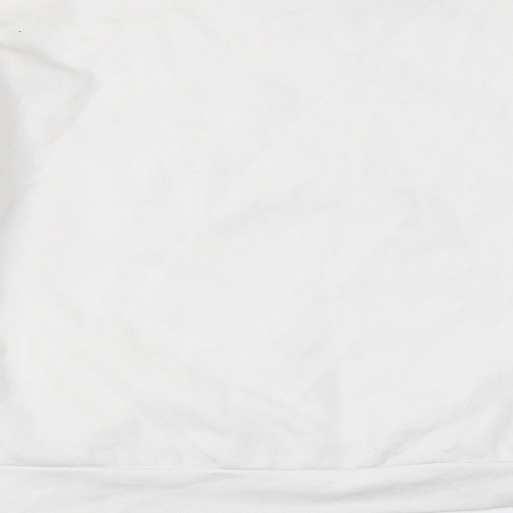 New Look Girls White   Pullover Sweatshirt Size 14-15 Years  - Santa Christmas Pug