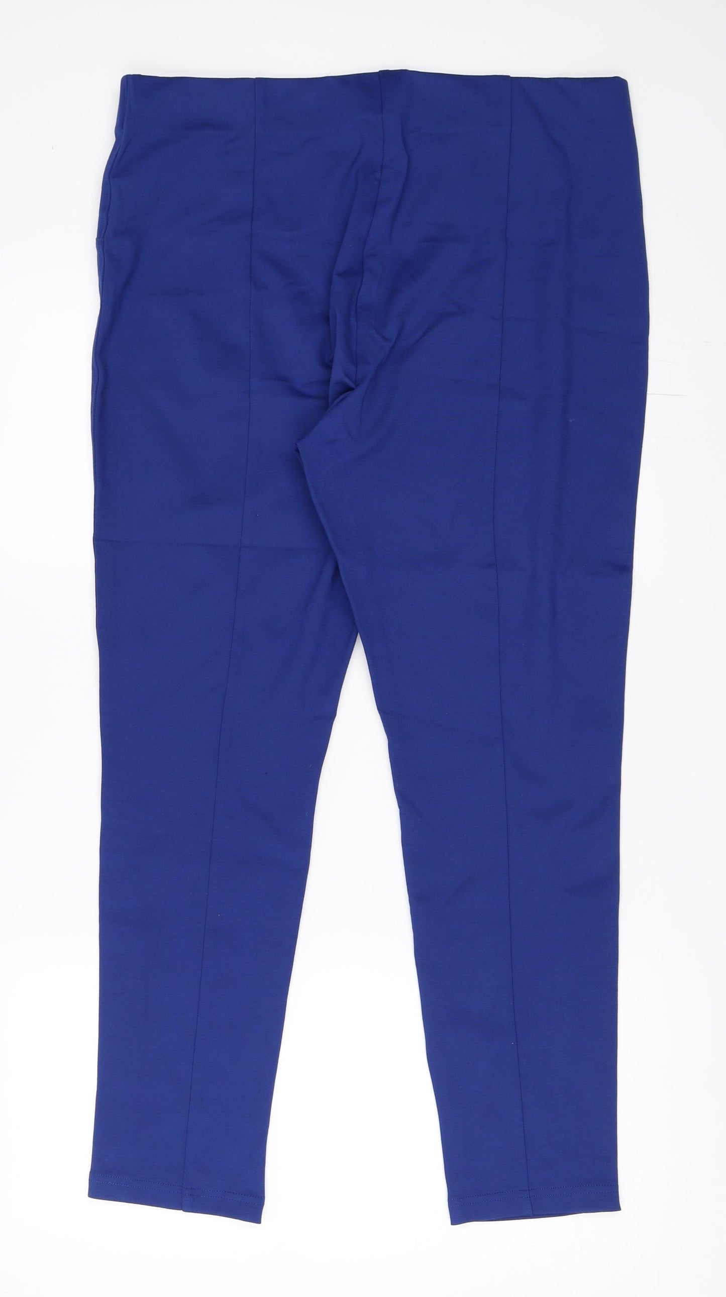 Julien Macdonald Womens Blue   Trousers  Size 16 L27 in