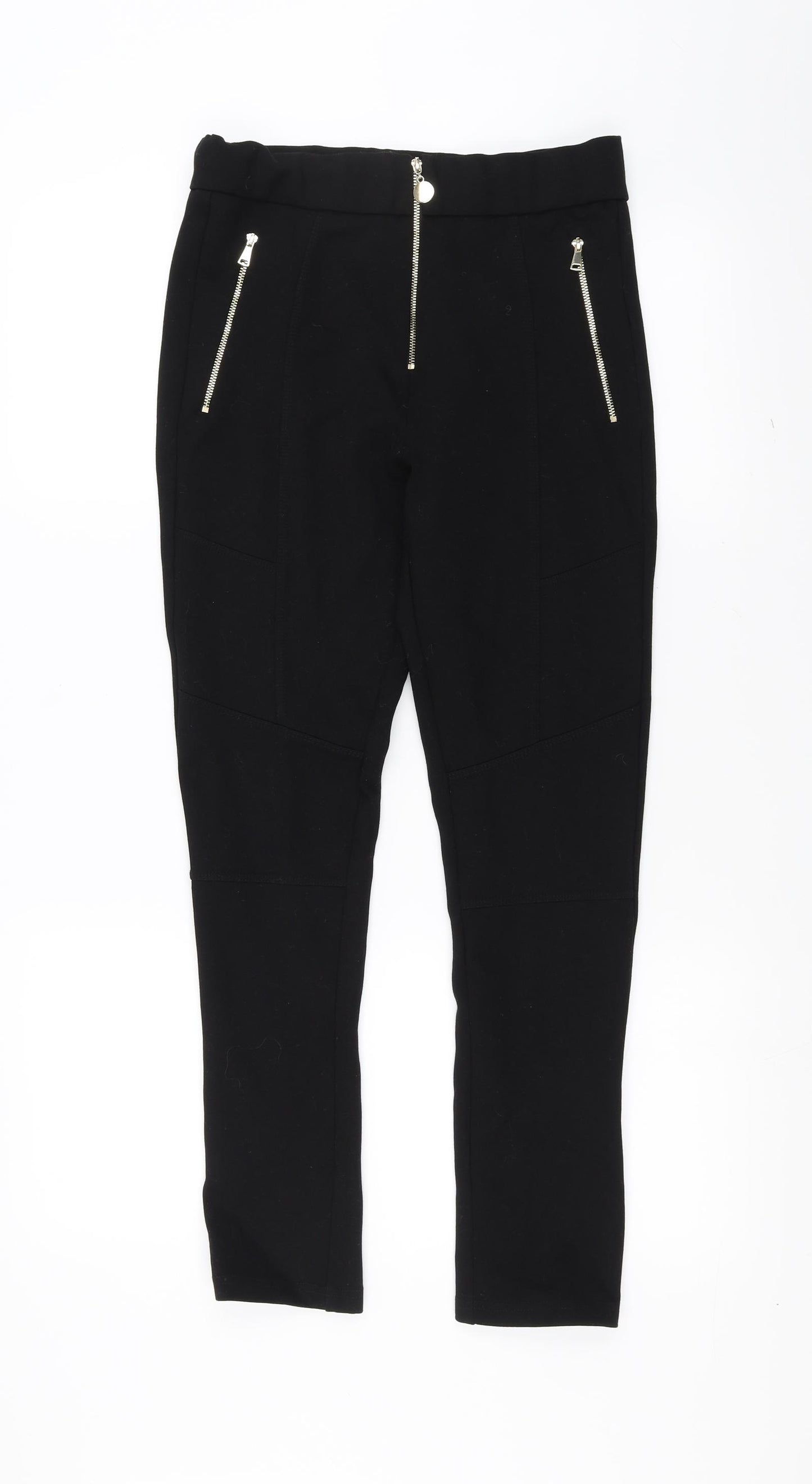 Zara Womens Black   Trousers  Size L L28 in
