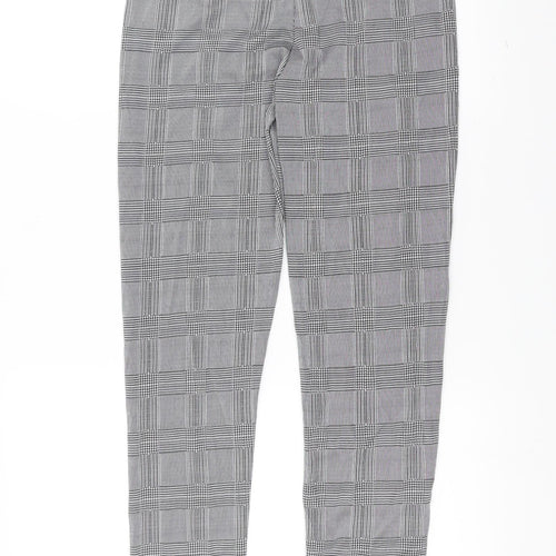 Preworn Womens Grey Check  Trousers  Size XL L28 in - stretch leggings