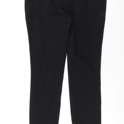 Preworn Womens Black  Denim Jegging Jeans Size 10 L27 in