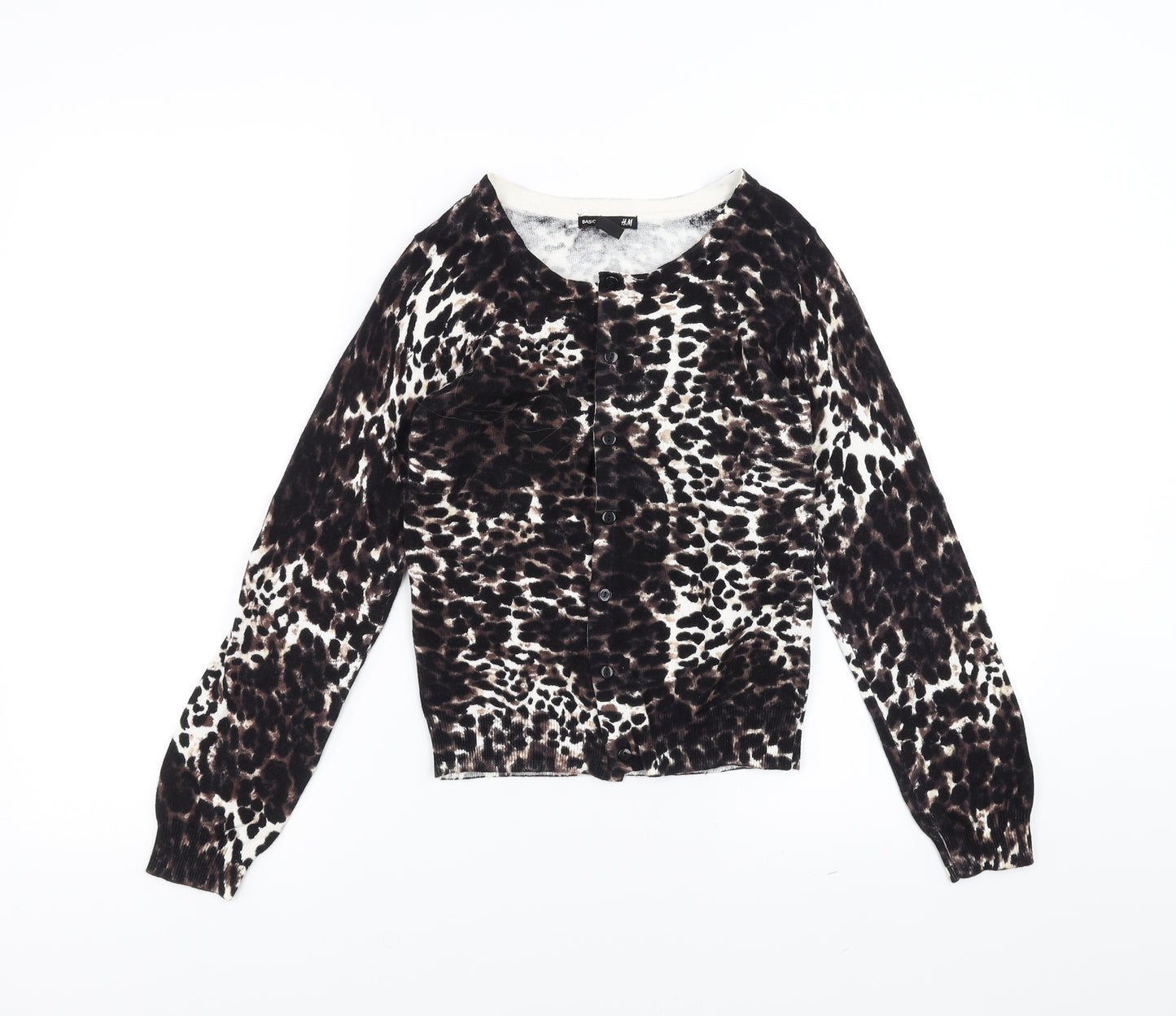 H&M Womens Brown   Cardigan Jumper Size XS