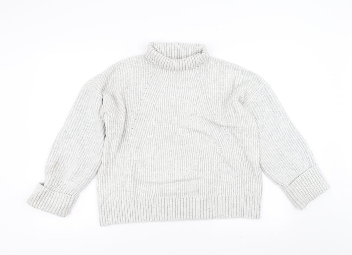 Topshop Womens Grey Pullover Jumper Size S