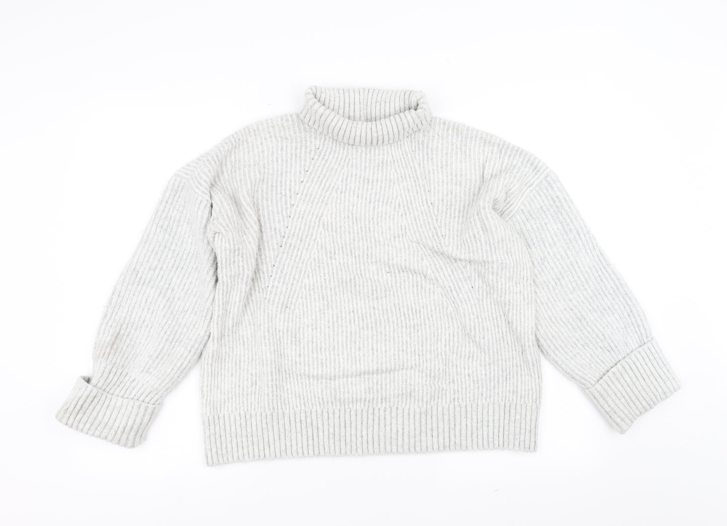 Topshop Womens Grey   Pullover Jumper Size S
