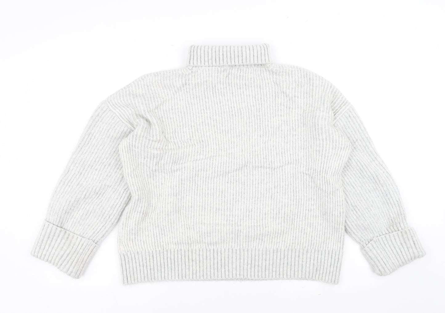 Topshop Womens Grey   Pullover Jumper Size S