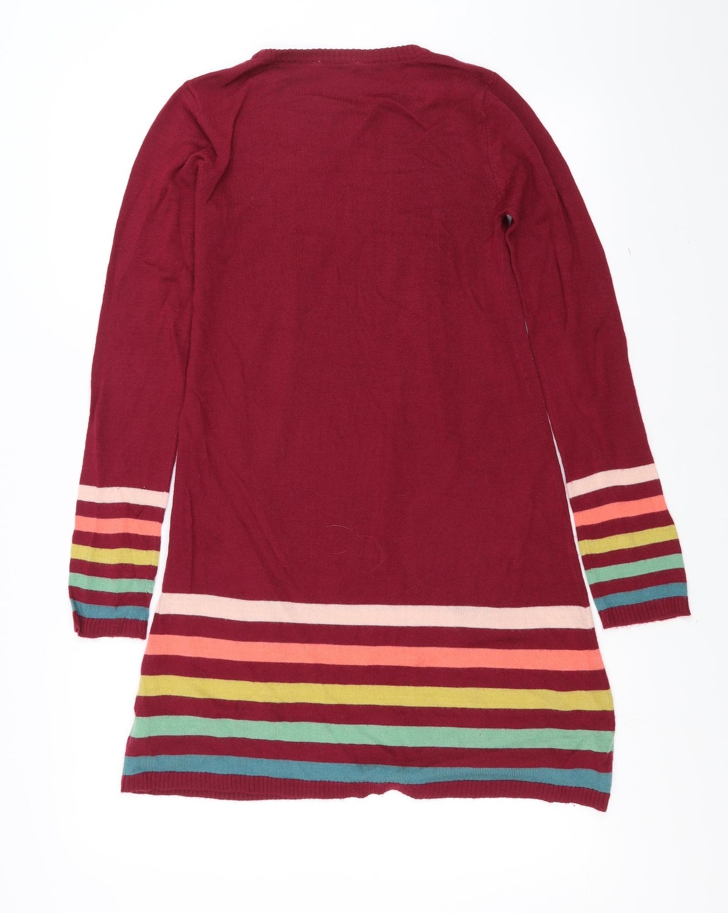 John Lewis Girls Red   Jumper Dress  Size 12 Years
