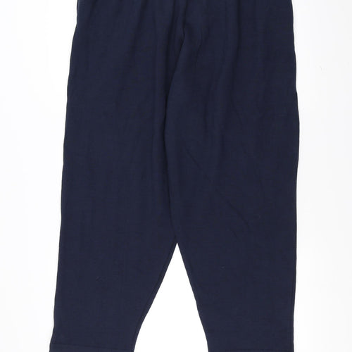 Preworn Mens Blue   Jogger Trousers Size M L28 in