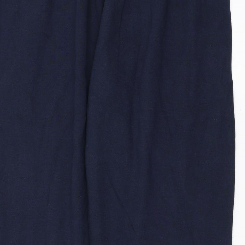 Preworn Mens Blue   Jogger Trousers Size M L28 in