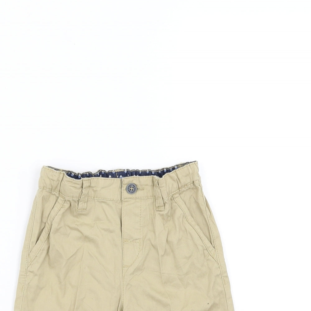 H&M Boys Beige   Cropped Trousers Size 12-18 Months