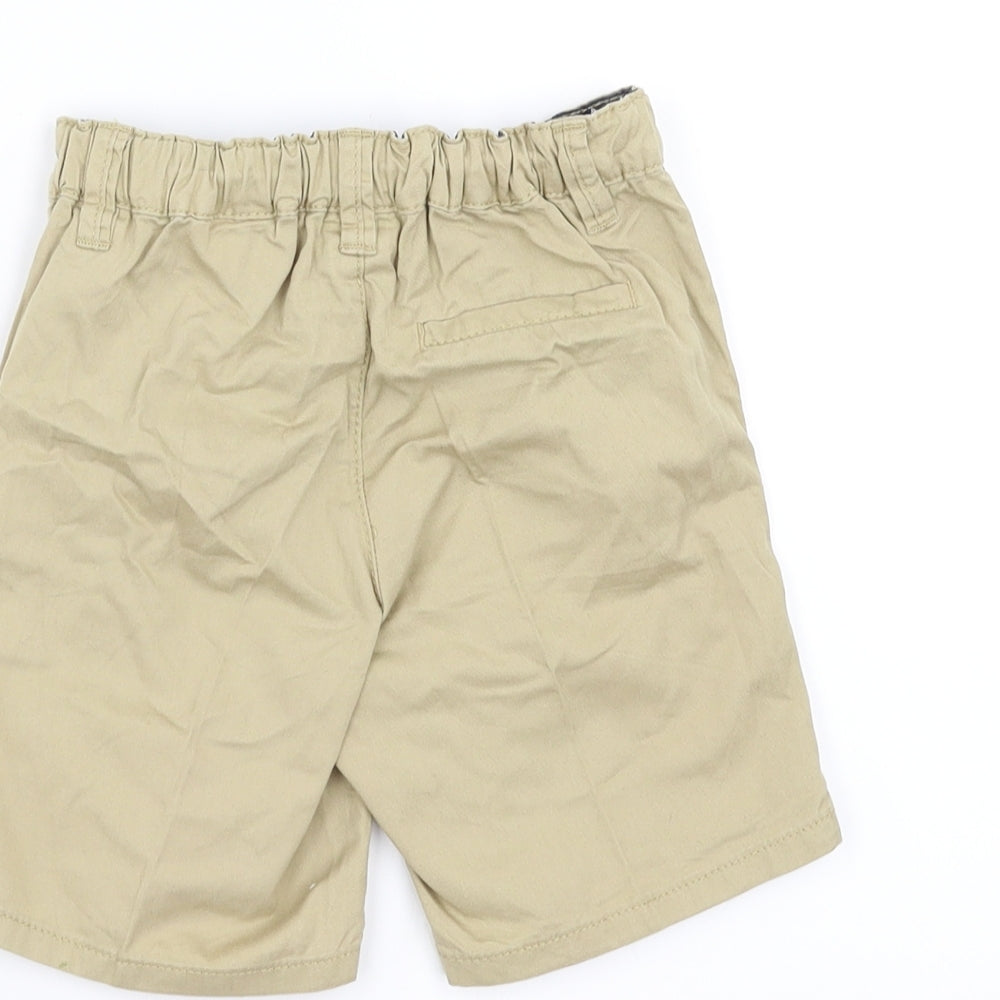H&M Boys Beige   Cropped Trousers Size 12-18 Months