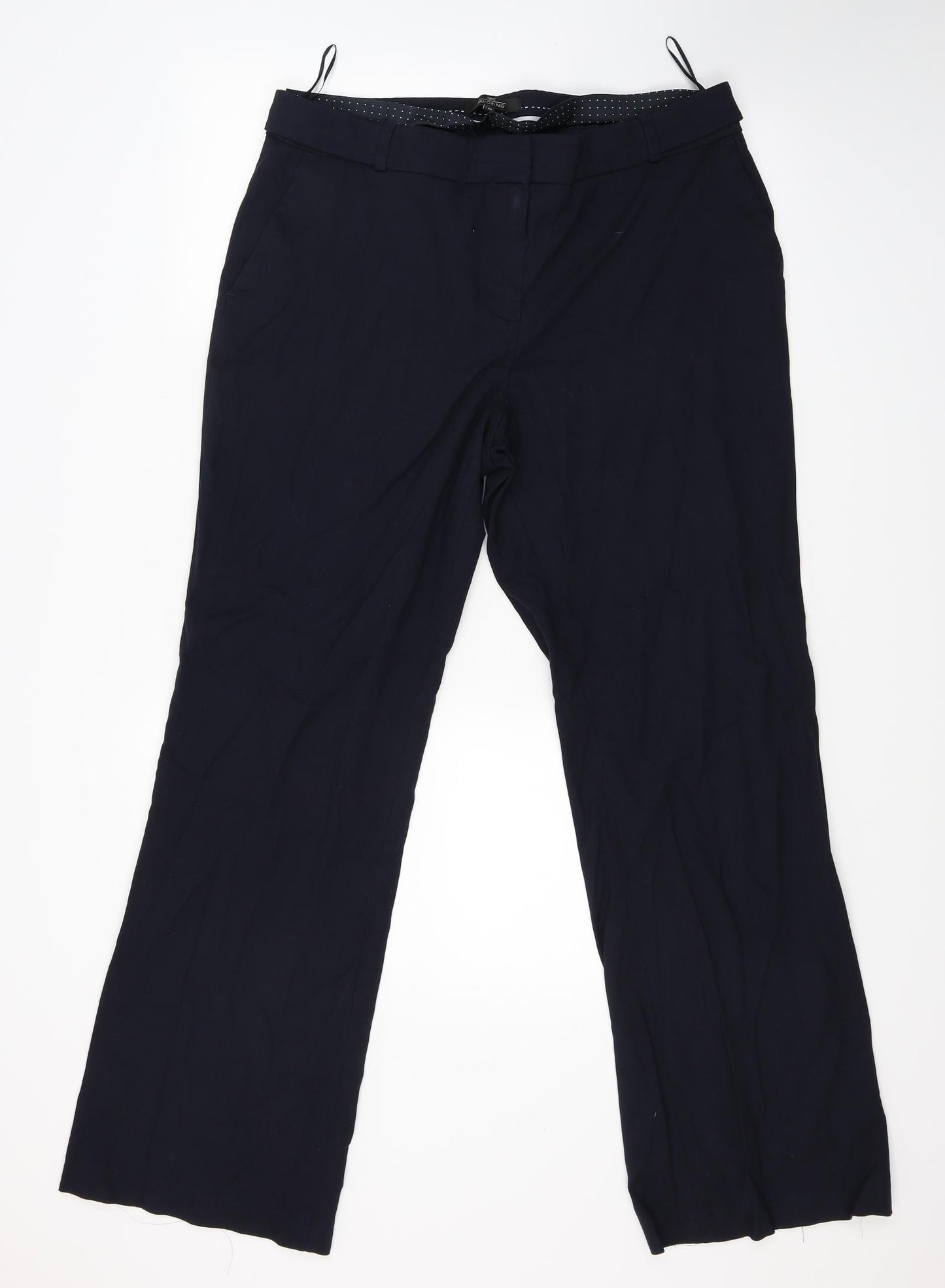 NEXT Womens Blue   Trousers  Size 16 L28 in