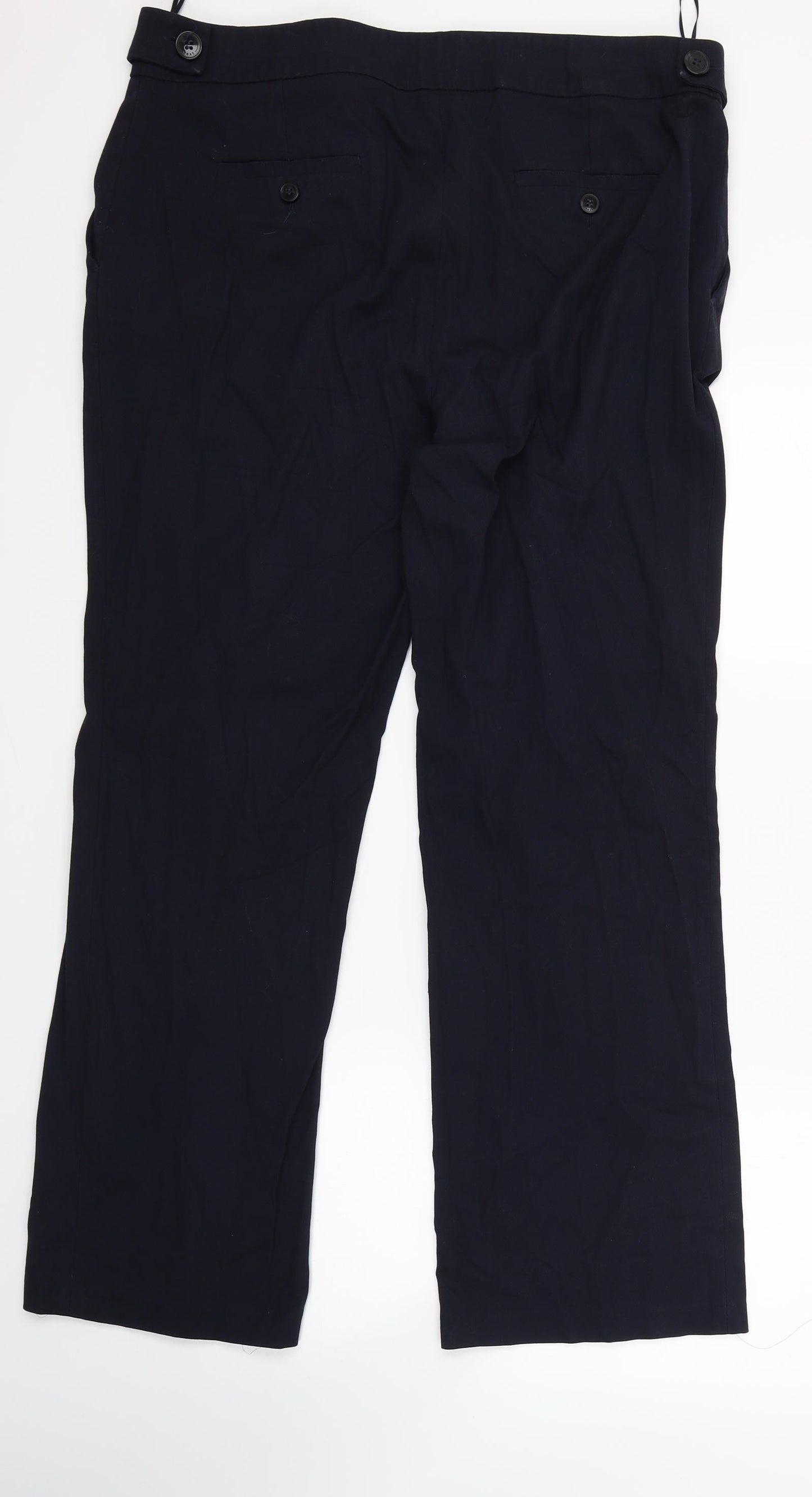 NEXT Womens Blue   Trousers  Size 16 L28 in