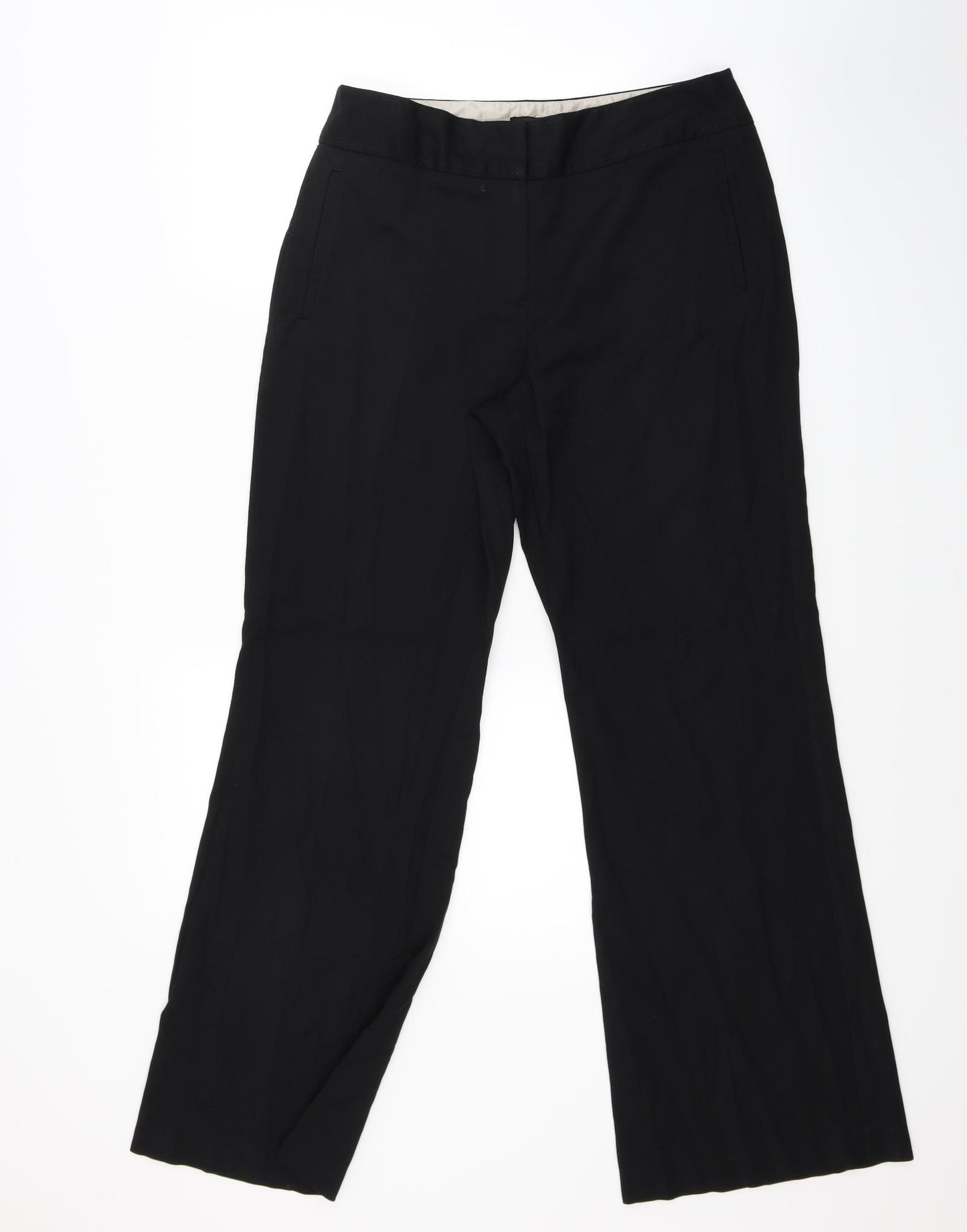 NEXT Womens Black   Trousers  Size 12 L28 in