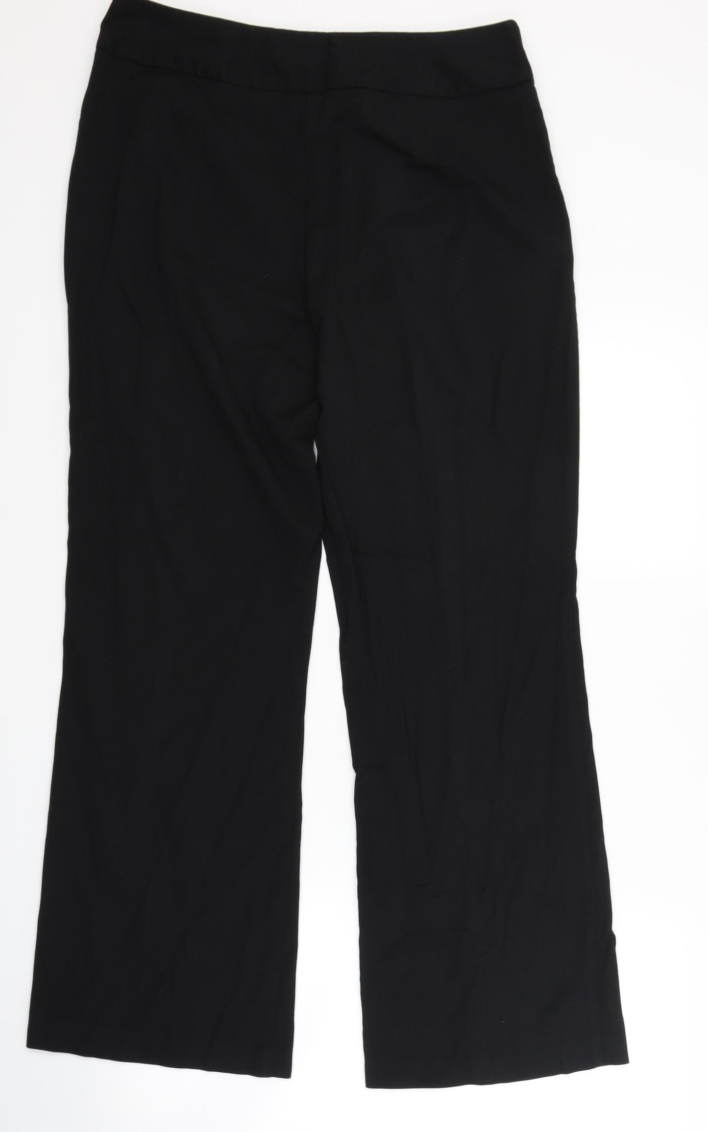 NEXT Womens Black   Trousers  Size 12 L28 in